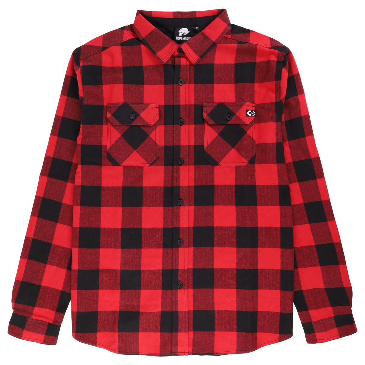 RED JACKED FLANNEL SHIRT