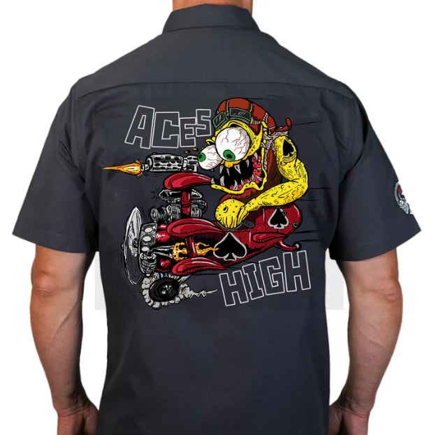 ACES HIGH MONSTER WORK SHIRT