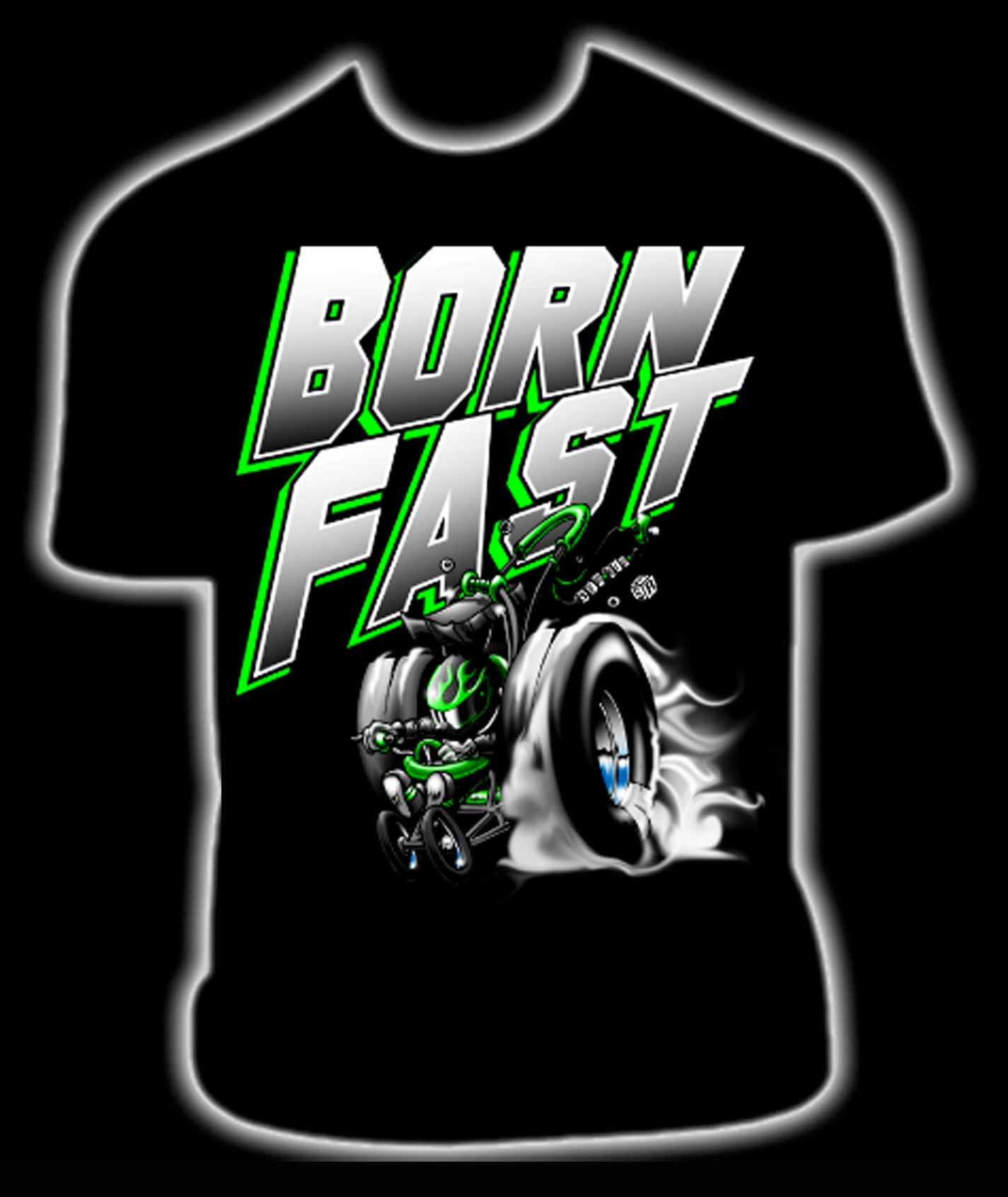 KIDS BORN FAST TEE