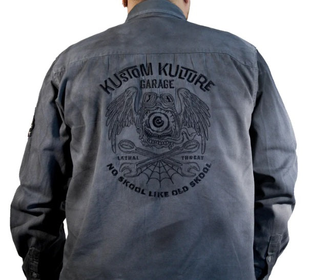 EYE FOR AN EYE LONGSLEEVE WORK SHIRT