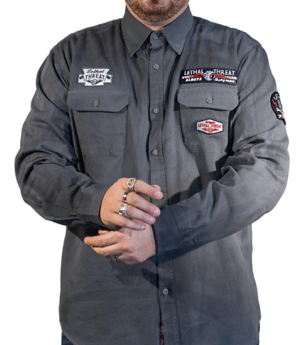 EYE FOR AN EYE LONGSLEEVE WORK SHIRT