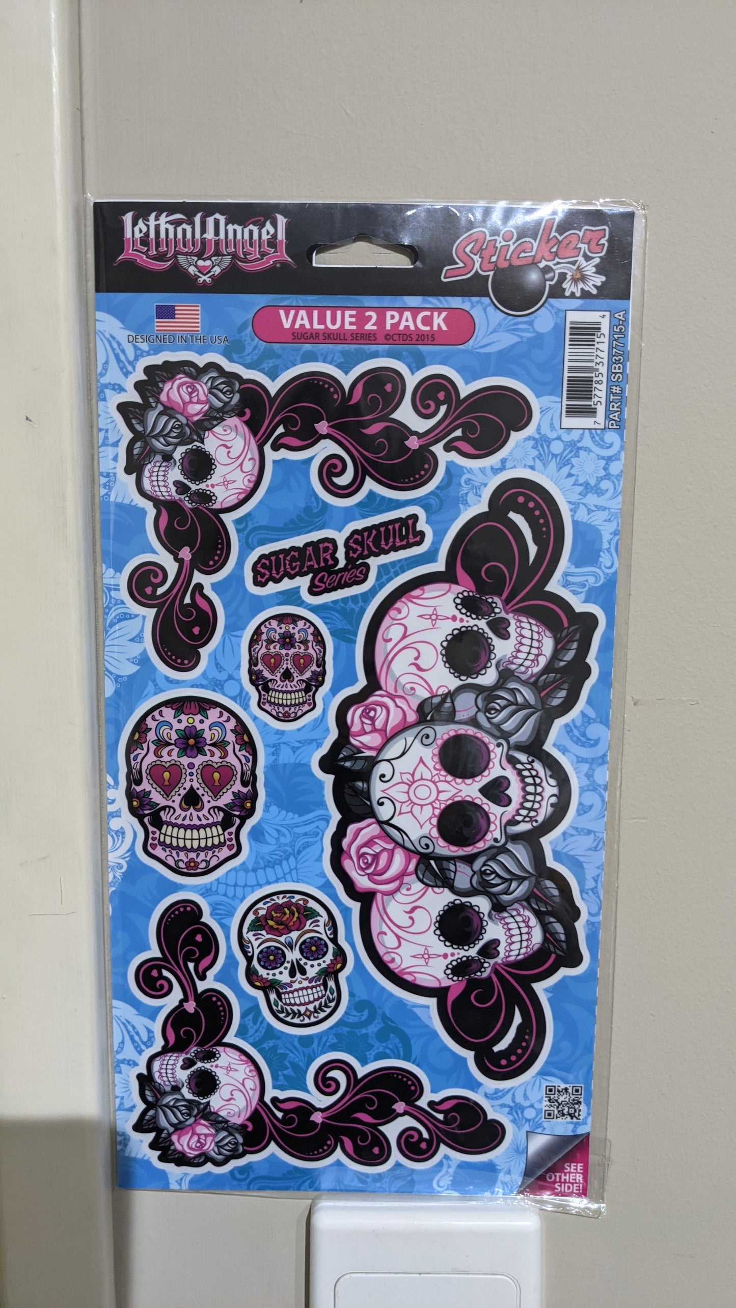 FLAME SKULL STOCKER