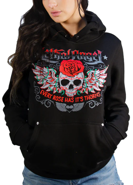 SKULL N THORNS HOODIE