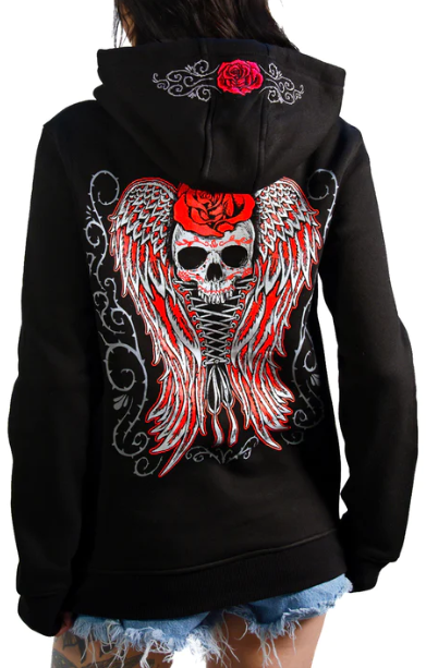 SKULL N THORNS HOODIE