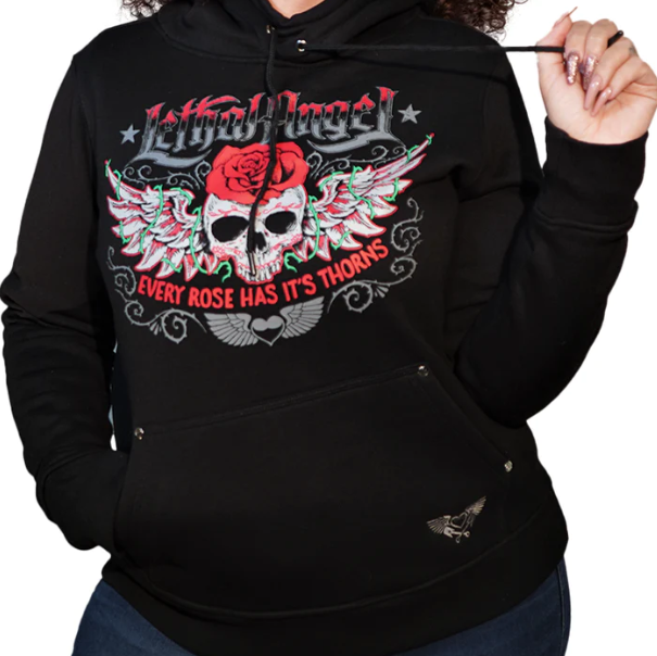 SKULL N THORNS HOODIE