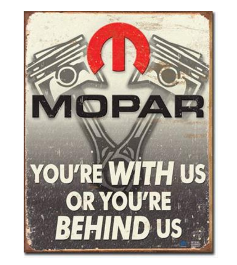 MOPAR TIN SIGN