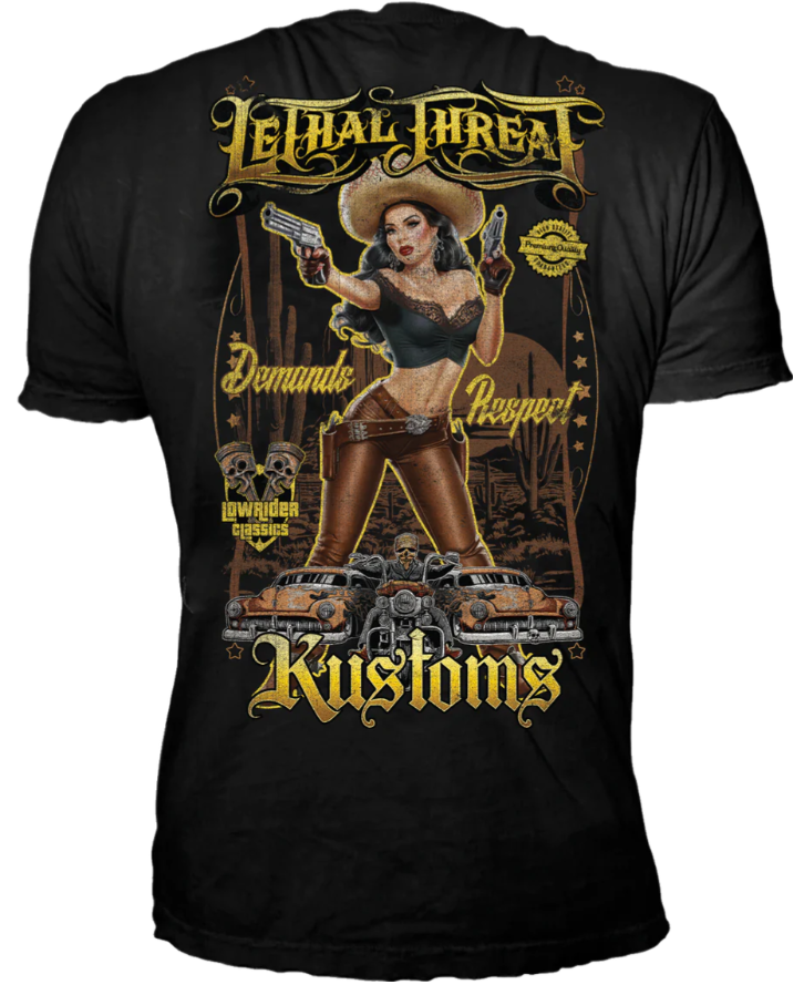 KUSTOM PINUP GIRL TEE