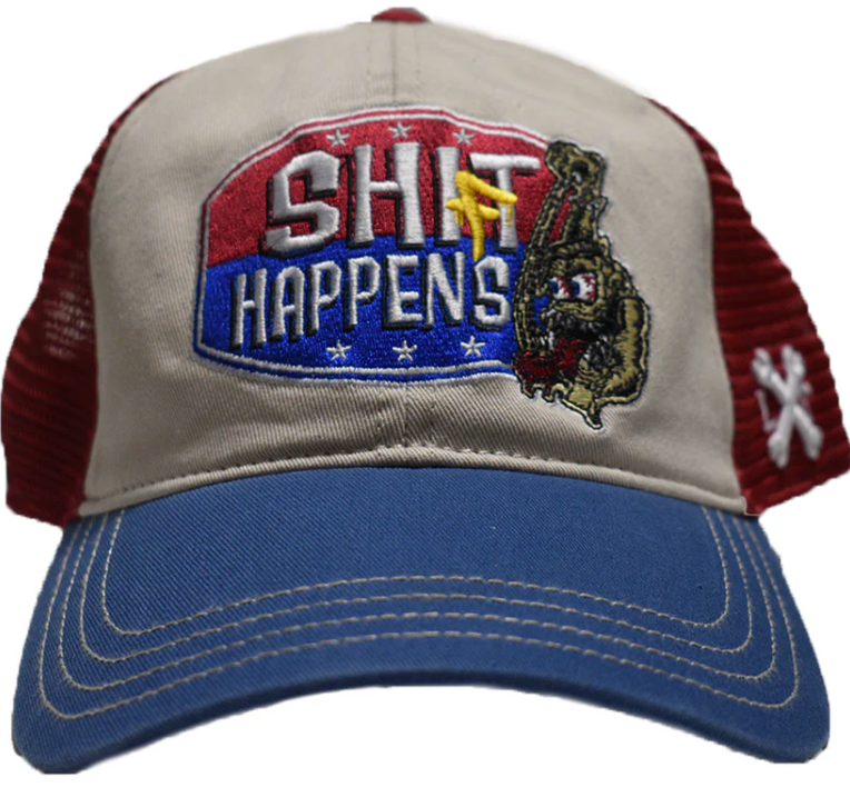 SHIFT HAPPENS TRUCKER HAT
