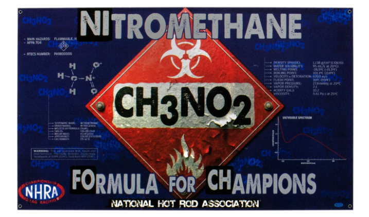 NITROMETHANE CH3NO2 BANNER