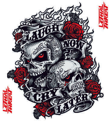 CRY LATER STICKER