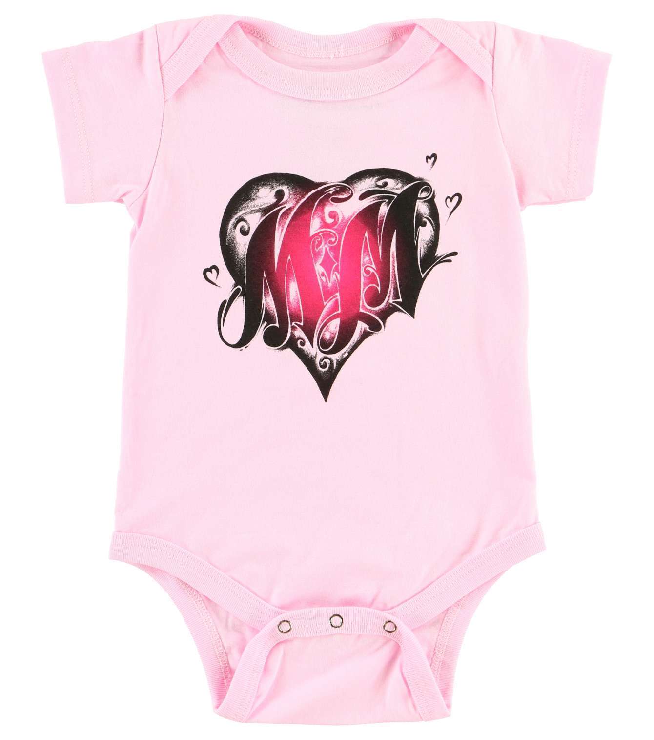 PINK HEART ROMPER
