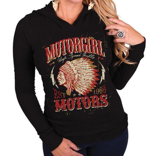 INDIAN MOTORS LONGSLEEVE TOP