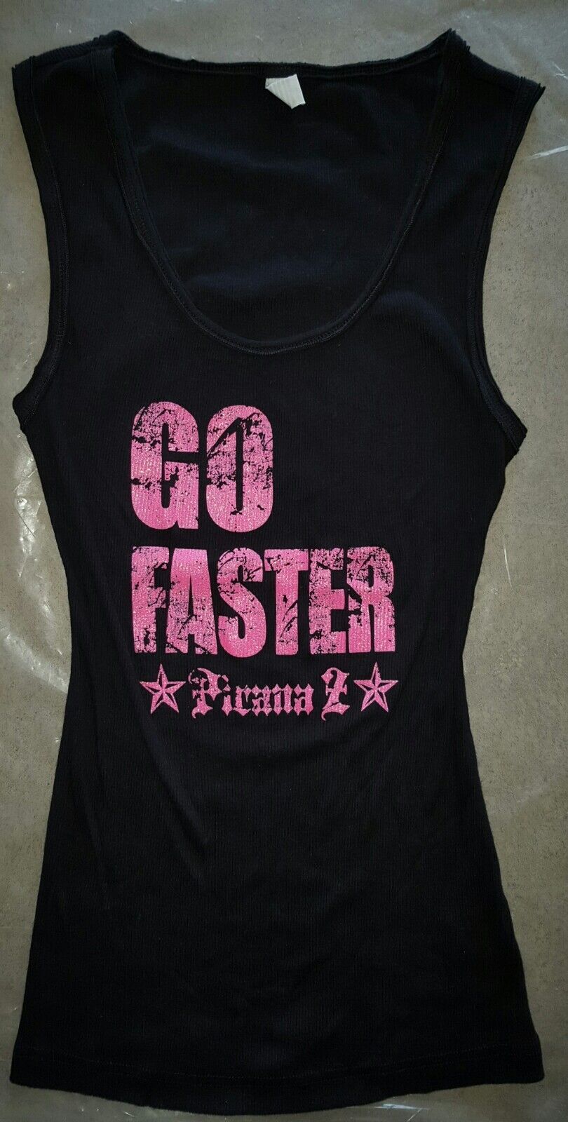 BLACK GO FASTER TANK