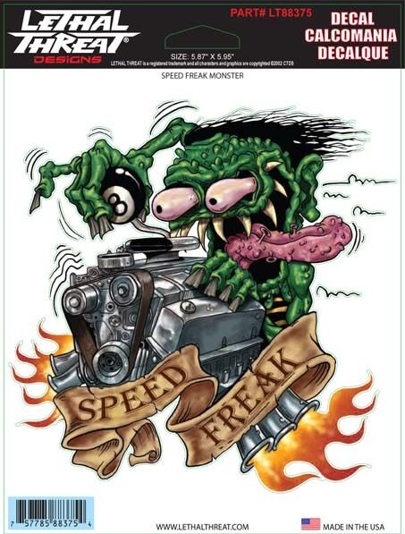 SPEED FREAK STICKER