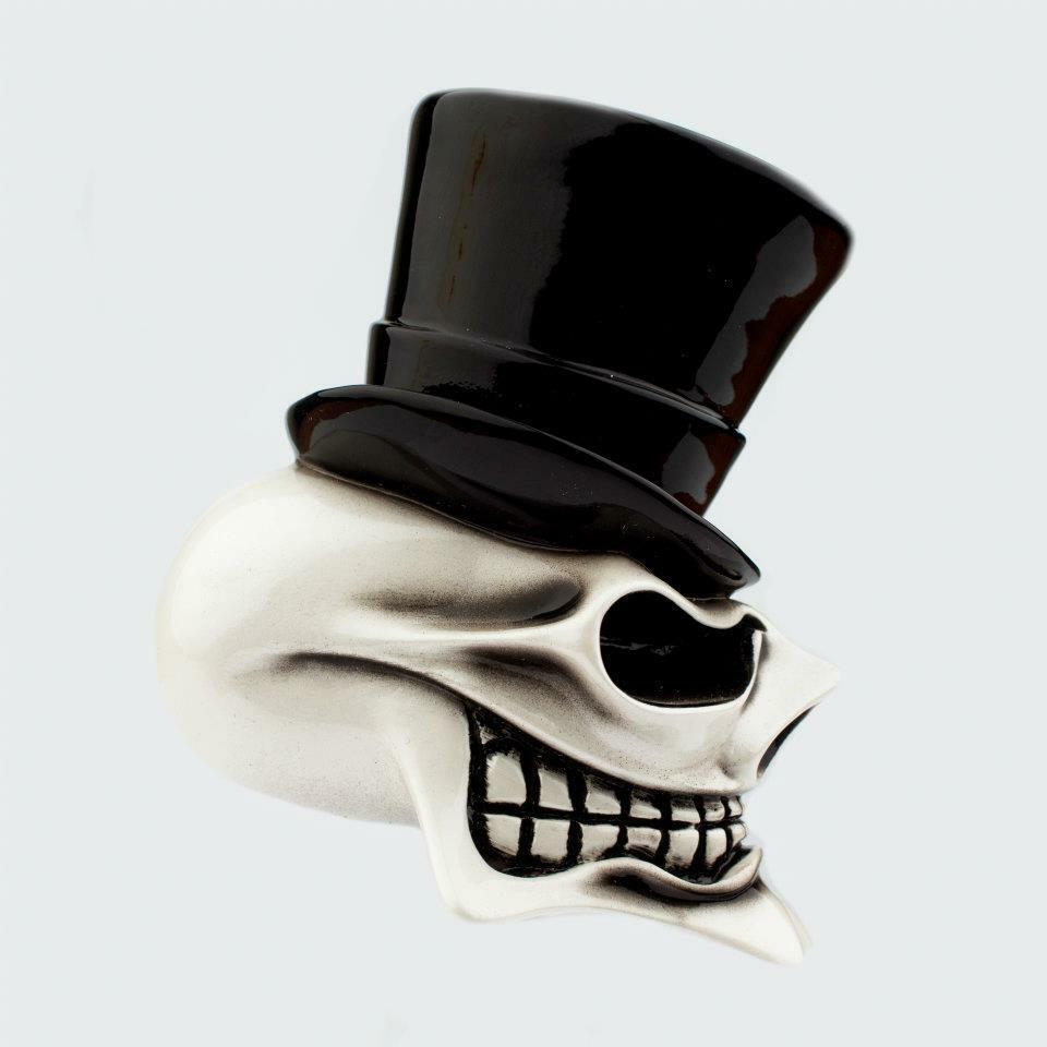 SKULL TOP HAT GEAR KNOB