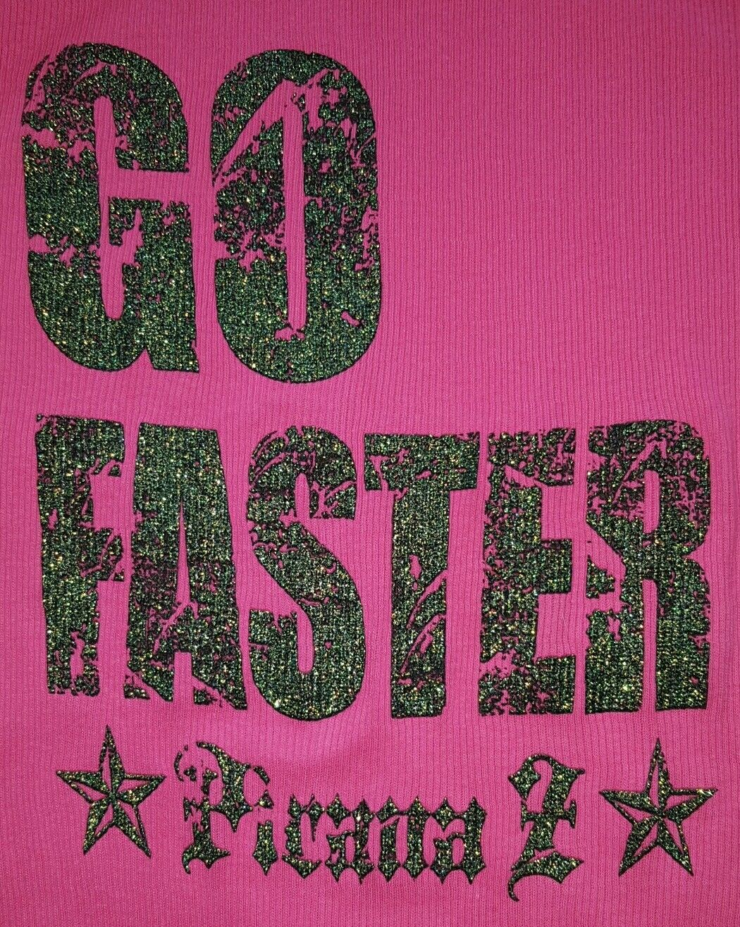 PINK GO FASTER TANK