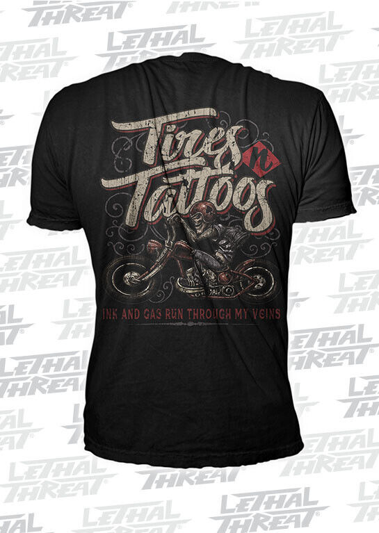TIRES TATTOOS TEE