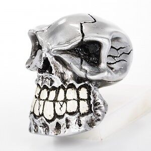 SILVER LENNY SKULL GEAR KNOB