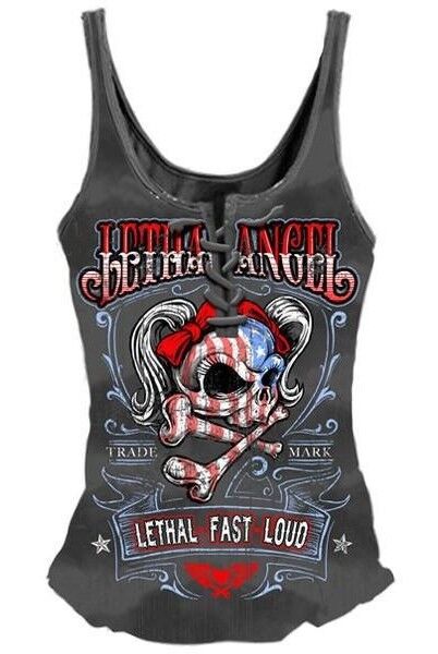 USA SKULL GIRLS TOP