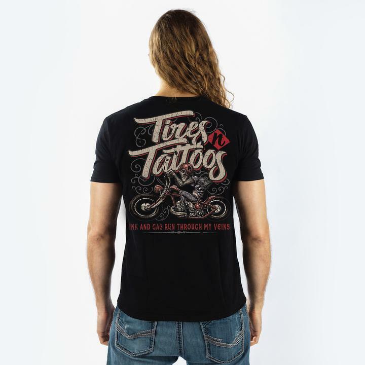 TIRES TATTOOS TEE