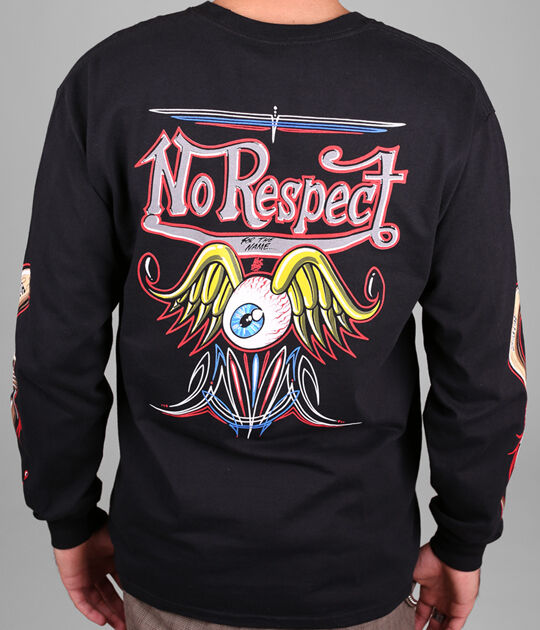 NO RESPECT LONGSLEEVE TEE