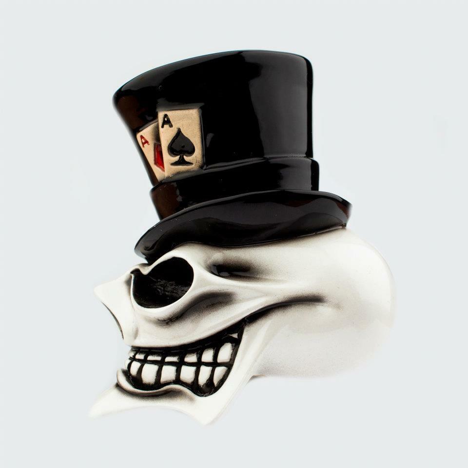 SKULL TOP HAT GEAR KNOB