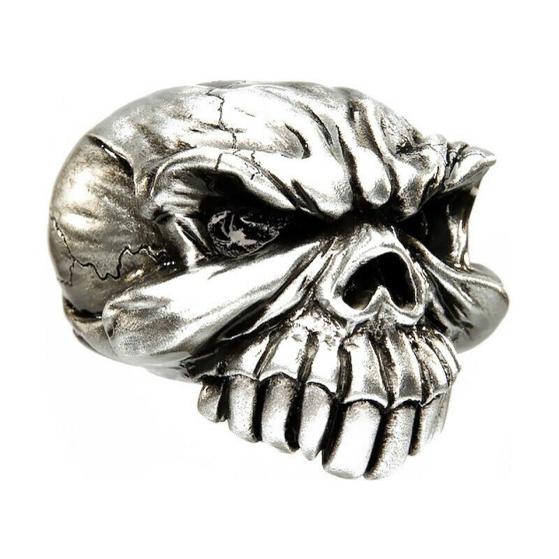 CHROME OMBRE SKULL GEAR KNOB