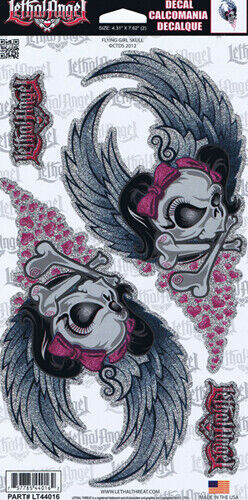 ANGEL WINGS GLITTER STICKER