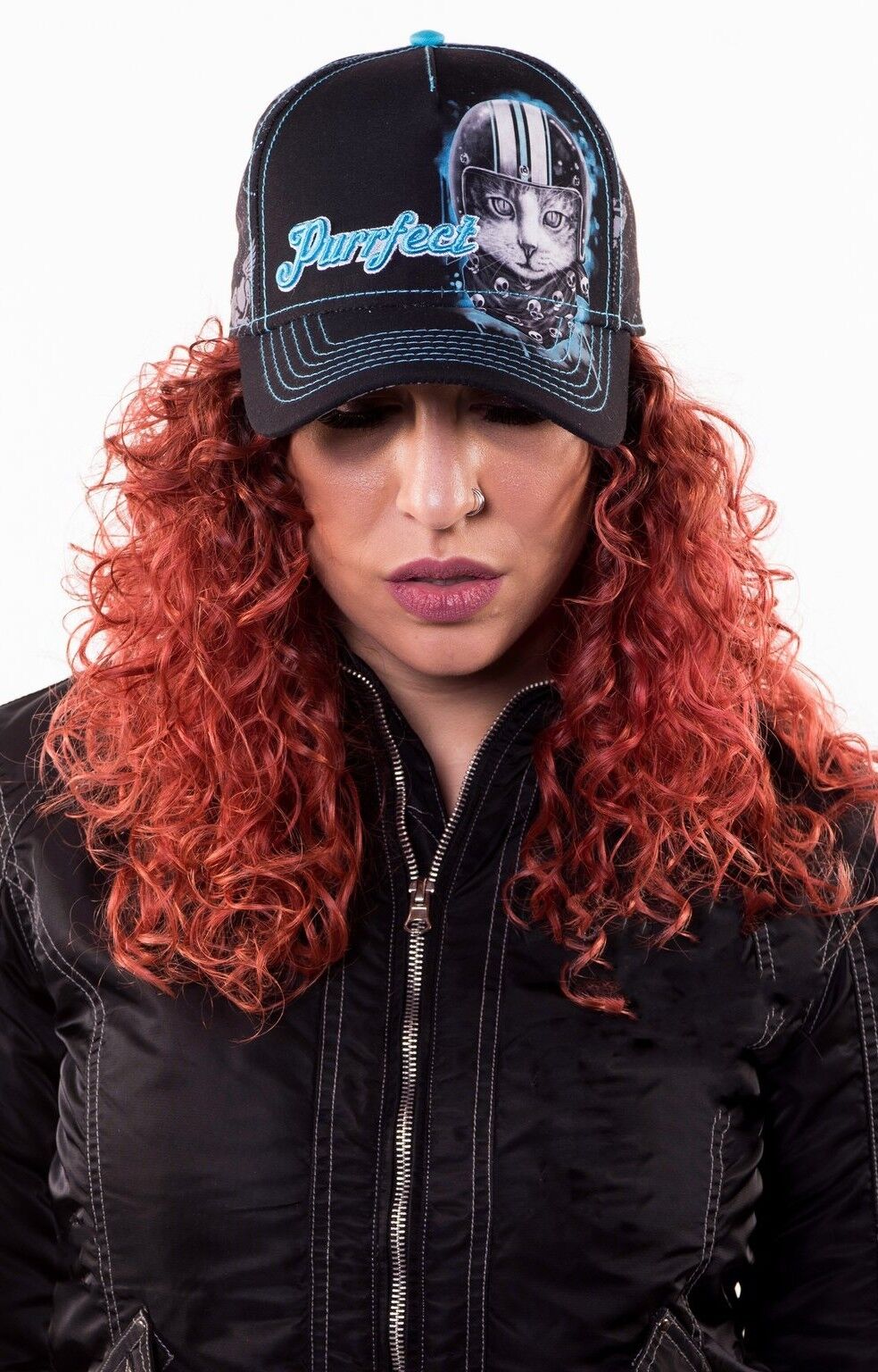 BLACK ANGEL HAT
