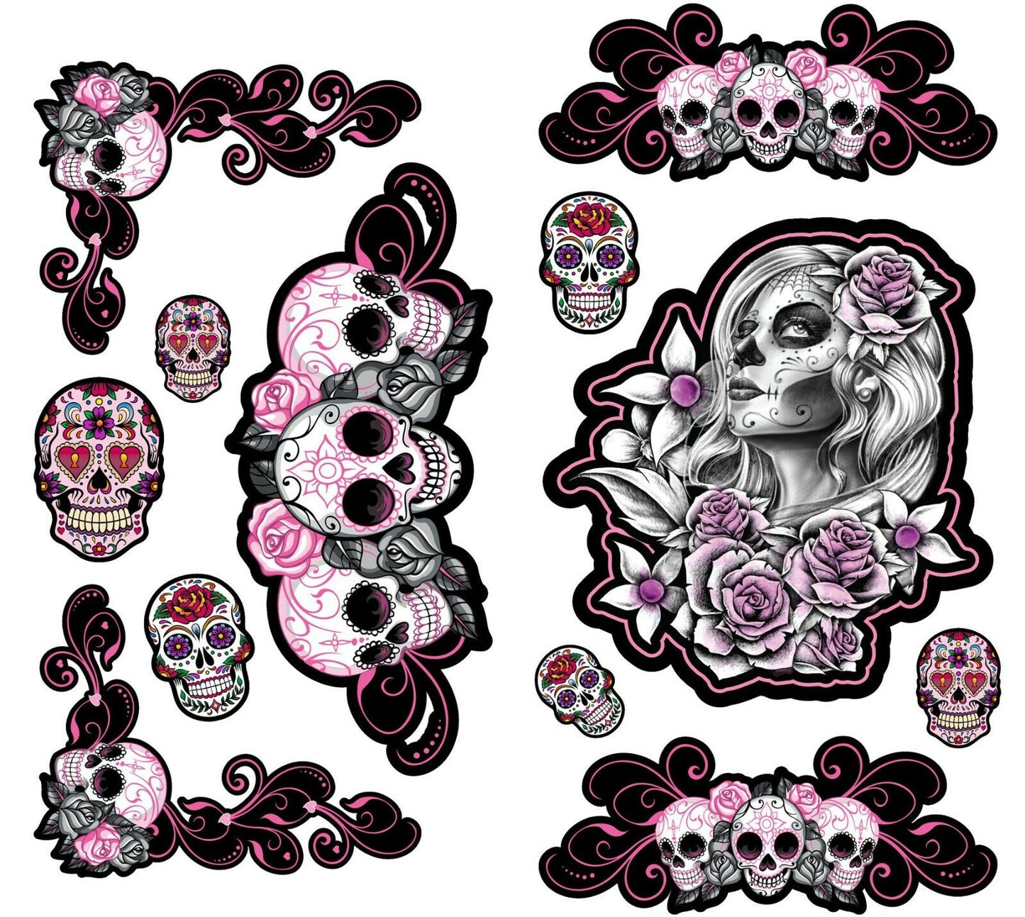 SUGAR SKULLS STICKER PACK