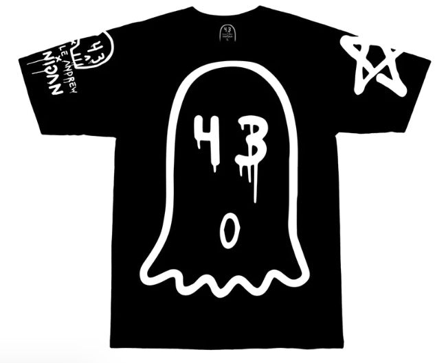 KB X TROUBLE BIG GHOST TEE