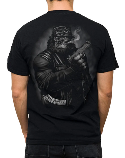 PISTOL PACKING GORILLA TEE