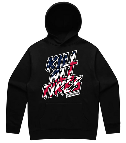 KILL ALL TIRES USA HOODIE