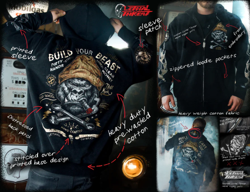 BUILD YOUR BEAST GORILLA JACKET