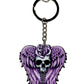 WINGED SKULL KEYRING