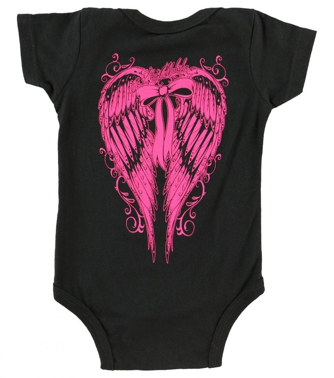 PINK ANGEL WINGS ROMPER