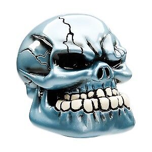 BLUE PUMCHY SKULL GEAR KNOB