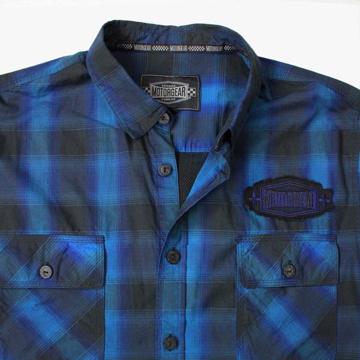 BLUE CHECKED SHIRT