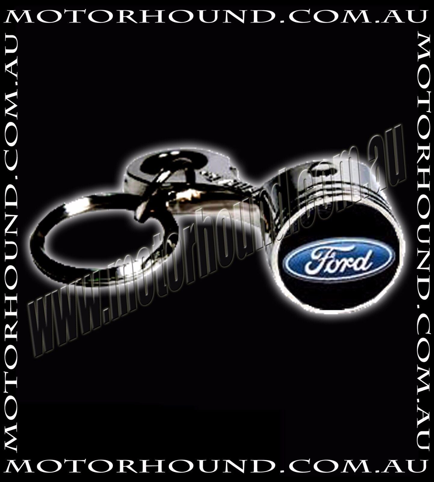 FORD PISTON KEYRING