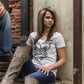 TWIN SKULLS TEE