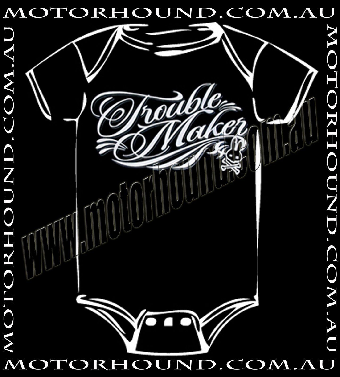 TROUBLE MAKER ROMPER