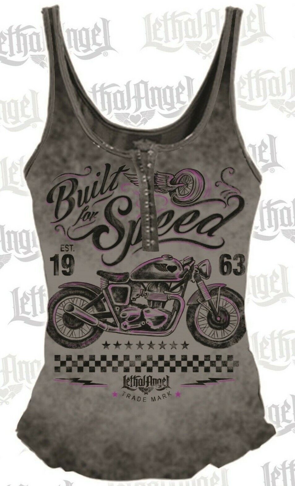 BUILT FOR SPEED BIKER TOP