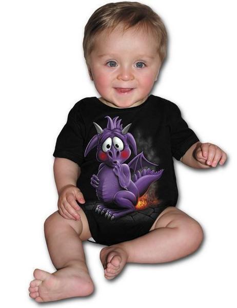 PURPLE DRAGON ROMPER